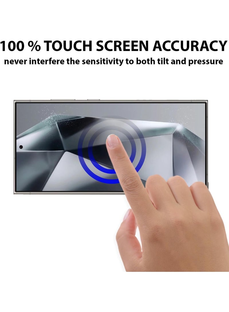 ACLIX Clear Screen Protector for Samsung Galaxy S26 Ultra, Transparent Tempered Glass Bubble Free Case Friendly Easy Installation Film - Image 5